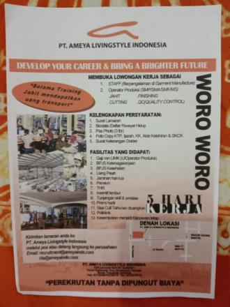 Lowongan Kerja PT. Ameya Livingstyle Indonesia